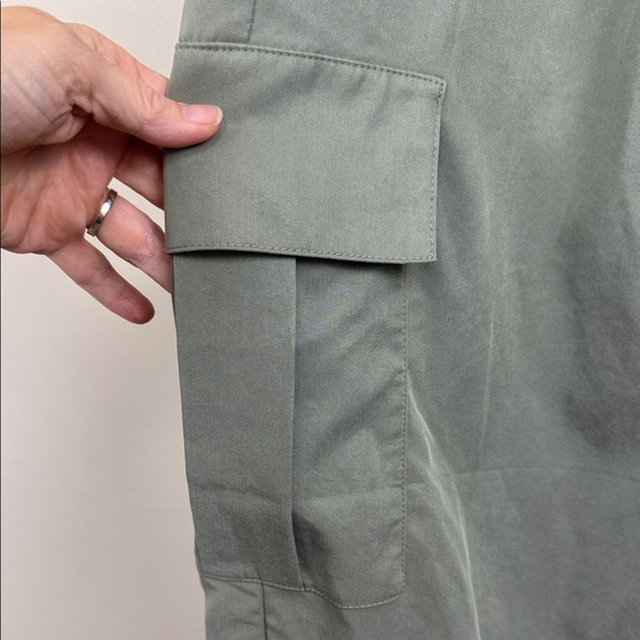 NEW Soaked In Luxury Kellie Cargo Trousers, Green large - Picture 9 of 15